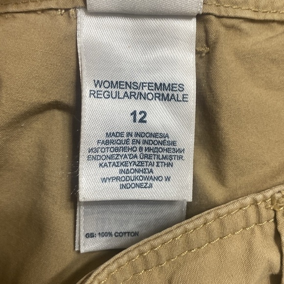 The north face tan casual athleisure hiking pants size 12 - Picture 10 of 10